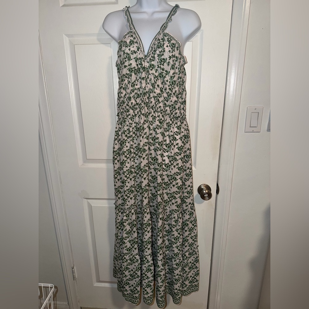 Max Studio Green Floral dress
